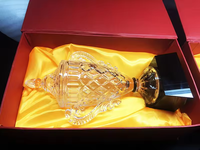 Coupe et trophée en cristal brillant personnalisés en gros pour les champions sportifs
