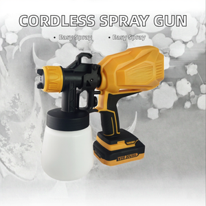 Draagbaar 2.5Mm Batterij-Aangedreven Spuitpistool Zonder Gas-Elektrische Draadloze Spuitverfmachine - Product Image 2