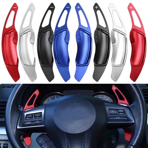 Estensione del cambio della paletta del cambio del volante in alluminio 2 pezzi per <span class=keywords><strong>accessori</strong></span> Outback <span class=keywords><strong>Subaru</strong></span> Legacy WRX STI Forester Impreza <span class=keywords><strong>XV</strong></span> - Product Image 2