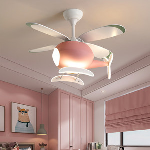 Lámpara de Techo con Ventilador de Avión, Lámpara de Techo para Habitación Infantil, Moderna y Sencilla, para Sala de Estar y Dormitorio - Product Image 3