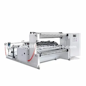 Shelf type Automatic Paper Coil Slitting Rewinder Machine