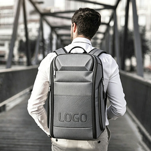 Zaino da Viaggio per Uomo con Logo Personalizzato, Premium, Idrorepellente, Portatile, in Oxford, Multistrato, con Scomparto Sicuro per Laptop e Tablet - Product Image 1