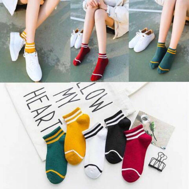 Women's ankle socks [Japanese and Korean style]