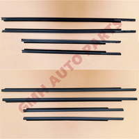 Moulures de joint d'étanchéité pour vitres de portes avant et arrière 68210-52210 68230-52180 pour Prius C (NHP10) 2012 2013 2014 2015 2016 2017 2018 2019