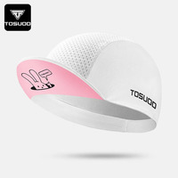 Gorra de Ciclismo TOSUOD con Serigrafía, para Mujer, Ligera, Protección Solar, Transpirable, Secado Rápido, Absorbente de Sudor