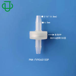 Filtro de plástico Jiyou FV906S150P con pantalla de acero inoxidable 316 para la eliminación de lodo, arena y polvo - Product Image 4