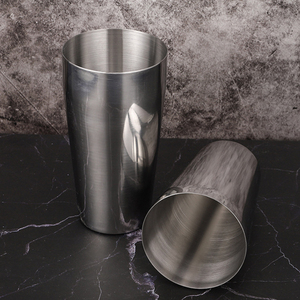 DF BY-BSD2 700/600ML 600/450M Two-piece Stainless Steel Cocktail Shaker Multi Capacity Boston Shaker <b>Bar</b> <b>Tools</b> Wholesale - Product Image 4
