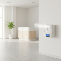 Diffuseur d'huiles essentielles sans eau en plastique, contrôlé par WiFi, à air froid, avec garantie d'un an pour usage domestique