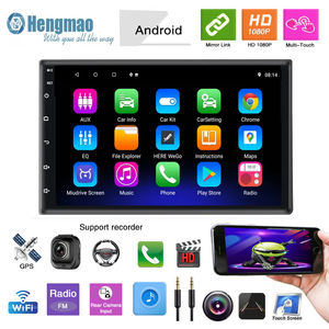Lecteur de <span class=keywords><strong>voiture</strong></span> Android de 7 pouces, 2 DIN, Support de Navigation GPS, carte de recul, lecteur vidéo, autoradio stéréo, autoradio multimédia - Product Image 2
