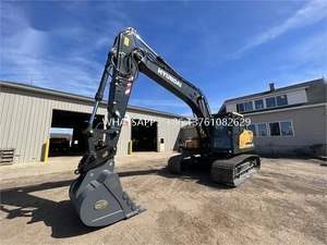 Excavadora de cadenas Hyundai 220-9S usada de 22 toneladas con motor Cummins, bomba y caja de cambios - Capacidad de la cuchilla de 0.98m - Product Image 5