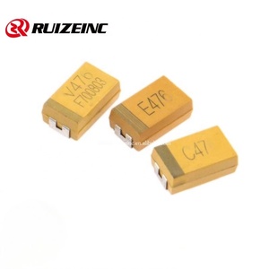 <span class=keywords><strong>Condensateur</strong></span> au tantale SMD Type D 7343 476 47UF 16V 25V 35V Tolérance de <span class=keywords><strong>condensateur</strong></span> polaire 10% - Product Image 1