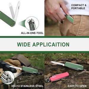 Couteau porte-clés NexTool, gadget cadeau, multi-outil 5 en 1, couteau de poche, <span class=keywords><strong>ciseaux</strong></span>, tournevis, lime à ongles, outils de jardinage - Product Image 5