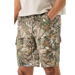 กางเกงขาสั้นคาร์โก้ทรงหลวมลายพรางต้นไม้พิมพ์ลายทั้งตัว ดีไซน์ล่าสุดปี 2024 กางเกงยีนส์ขาสั้นเอวสูงแฟชั่นสตรีทสำหรับผู้ชาย - Product Image 3