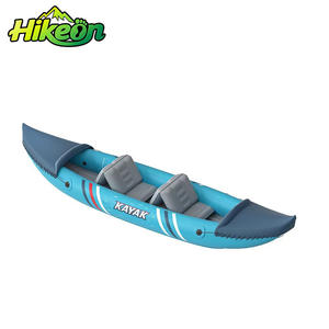 Kayaks gonflables professionnels pour une ou deux personnes, canoës, bateaux de pêche en PVC durable, pompes à air, pagaies doubles, capacité de charge de 163 kg - Product Image 1