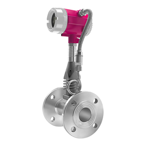 CE SS316L Rs485対応 エア・蒸気用フランジ付き高温耐性渦流量計（天然ガス、窒素、圧縮空気用） - Product Image 3