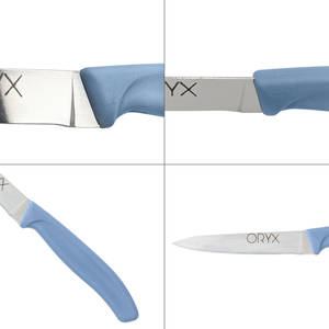 Coltello da cucina Nuuk, lama in acciaio inossidabile, 9 cm. Colori Assortiti (Confezione Blister da 3 Pezzi) - Product Image 4