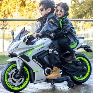 Motocicleta Eléctrica <span class=keywords><strong>para</strong></span> Niños de 3 a 12 Años, 133 cm, 12 V, con Música, Batería Recargable, Juguete de Auto con Conducción Autónoma - Product Image 3