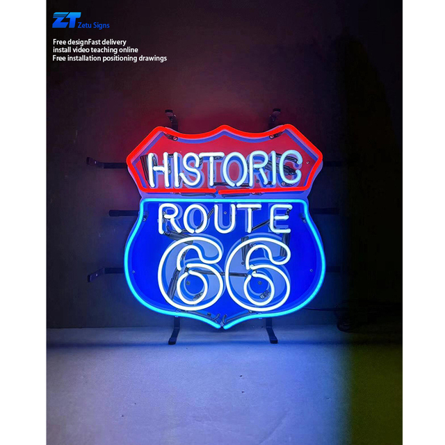 Custom 3D Glass Tube Neon Letter LightsNeon Glowing Signs & LED Strip Billboards Bar Logo Neon Sign Manufacturer