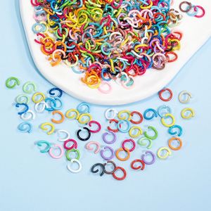Embossed Printing Handcrafted Open Jump Rings for DIY Jewelry - Corporate <b>Gift</b> - Product Image 6