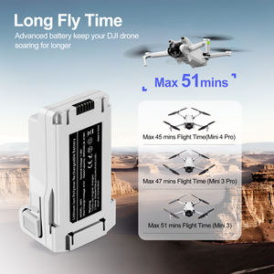 Batería JHTC Semi-Sólida de LiFePO4 de 3850 mAh, 7.38 V, 5 A de Corriente de Carga, Modelo JMI3 para Drones DJI Mini <span class=keywords><strong>3</strong></span> Series - Product Image 5