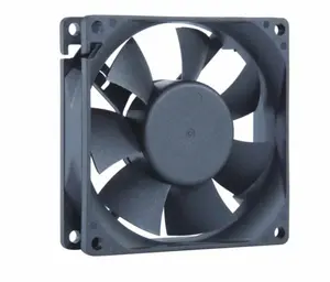 80x80x25mm 5V High flow low noise Computer Cpu Fan 12V 24V 8025 dc cooling fan