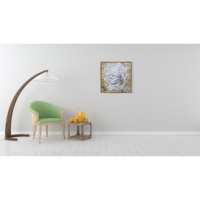 Vente en gros Décoration intérieure populaire Paysage de style moderne Peintures murales de fleurs d'art
