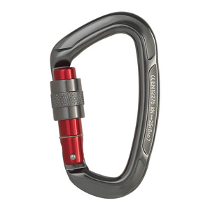 Aluminum Alloy D Type Carabiner 58x101mm <b>Locking</b> For Climbing Camping Outdoor Use - Product Image 3