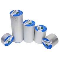 Ruban d'étanchéité super adhésif activé par l'eau, antistatique, en caoutchouc butyle, résistant aux hautes températures, en feuille d'aluminium, imperméable