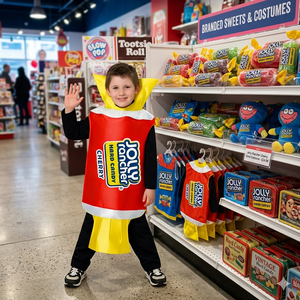 Costume de bonbons Jolly Rancher pour enfants - Tunique amusante pour cosplay alimentaire, idéale pour Halloween, les fêtes scolaires et les carnavals, convient aux garçons et aux filles - Product Image 1