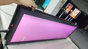 Veto Double-sided Ultra Wide Bar Type 37 Inch <b>Wall</b> Mounted Advertising <b>Display</b> Dual Screen Stretch Lcd Stretched Lcd Stretched - Product Image 3