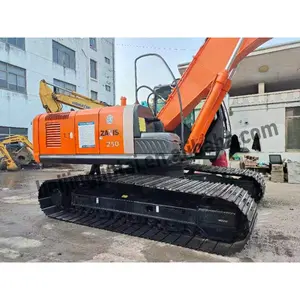 Nice Condition HITACHI ZX250 Used Excavator 25ton Hydraulic Backhoe Loaders Second Hand Digger For Construction