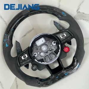 Volant en fibre de carbone avec LED pour Volkswagen MK7 MK6 Golf7 Polo CC Jetta Tiguan <span class=keywords><strong>GTI</strong></span> R GTD GTS - Product Image 5