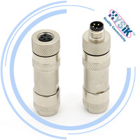 Connecteur Y-Splitter M8 étanche IP67, connecteur de type Y pour capteur industriel, pour l'automatisation des signaux
