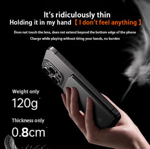 <span class=keywords><strong>Batterie</strong></span> <span class=keywords><strong>externe</strong></span> magnétique personnalisée en usine de 10000 mAh avec chargeur sans fil 15W, Power Bank à charge rapide USB C 20W, Powerbank mobile - Product Image 5