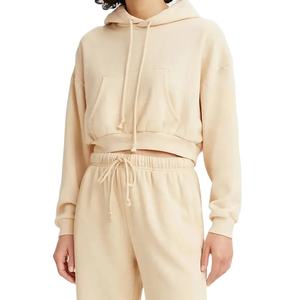 All'ingrosso stampa di strass lucido 3D con cappuccio da donna con cappuccio da 24oz oversize - Product Image 5