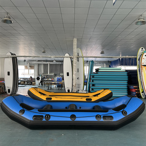 Pvc/hypalon Inflatable Trắng Ar-400 nước 5-6 người đi bè thuyền - Product Image 3