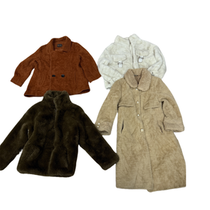 工厂批发大量混装女式冬季厚款时尚潮流外套 - Product Image 2