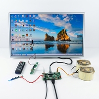 Carte de contrôle LCD EDP LVDS, 2 entrées, résolution 1920*1080, télécommande IR, reconnaissance automatique du signal, USB tactile, écran 10,1~47 pouces