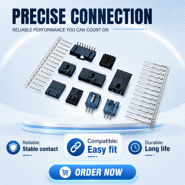 Custom Automotive Wire Harness 2.54mm Pitch Wire to Board Connector Equivalent to Molex SL Side Entry Header China Maker