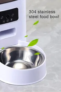 TIZE Tuya APP 원격 제어 마이크로 칩 개 와이파이 자동 고양이 먹이 디스펜서 피더와 카메라 스마트 애완 동물 피더 - Product Image 3