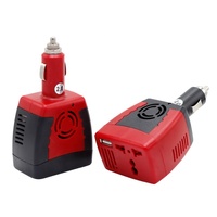 Inversor de corriente para coche de 150W USB DC 12V a AC 220V 110V para encendedor de cigarrillos 12-24V Compatibilidad de voltaje