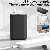 Armoire de chambre à coucher de haute qualité, éclairage LED sans fil à détecteur de mouvement rechargeable par USB, 30 cm
