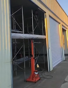 Plateforme mobile électrique polyvalente pour portes à enroulement, 3,65-6,2 m, capacité de charge de 300 kg, pour la construction et la décoration - Product Image 6