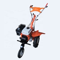 Motoculteur rotatif agricole haute performance MQ171GS 7HP, mini-dumper sur chenilles, chargeur rotatif
