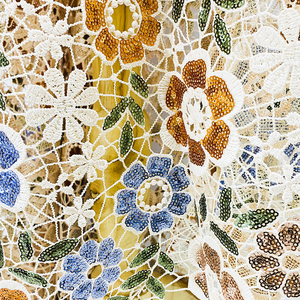 Wholesale Price Bridal Luxury Sequined Net Wedding Dress Pearls Sequin French for Pink Mesh <strong>Heavy</strong> Tulle Beaded <strong>Lace</strong> <strong>Fabric</strong> - Product Image 4