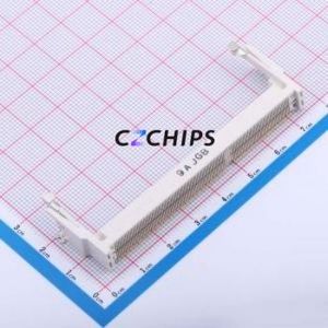 AS0A621-H8RN-7H Memory Module Connector (DDR) SMD,P=0.6mm,Horizontal Mount Connector - Product Image 1