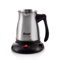 Cafetière RAF R.7506 500ml 600W, chauffage uniforme, bouton marche/arrêt lumineux, nettoyage facile, petite machine à café pour la maison, la cuisine, le petit-déjeuner