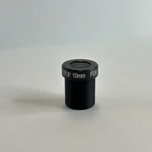 Zhongwei 0.10% Distortion 12MP Resolution F/5.6 1/1.8" Sensor S Mount IR Filter 10mm Focal Lens