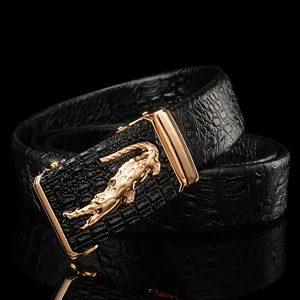Fashion custom luxury designers genuine leather mens belt for men