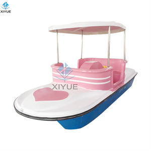 Bateau de couple luxueux en fibre de verre divertissement aquatique bateau flottant parc aquatique équipement de sport <span class=keywords><strong>d</strong></span>'amusement bateau à pédales électrique - Product Image 5